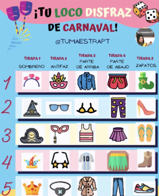 ¡TU LOCO DISFRAZ DE CARNAVAL!