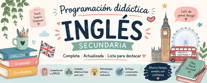 Programación ingles secundaria